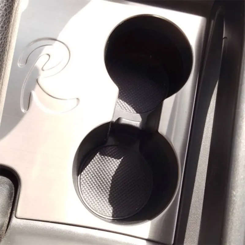 Interior  Water Cup Garnish Cover Trim Accessories for Kia Sportage R 3 MK3 III 2011 2012 2013 2015 Metal Car Styling Sticker