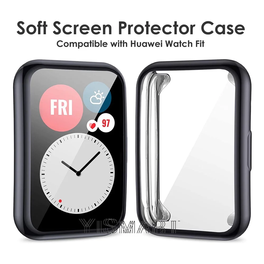 حافظة واقية لساعة هواوي تناسب ساعة ذكية جديدة مطلي بولي يوريثان الوفير في جميع أنحاء حامي الشاشة لساعة هواوي صالح