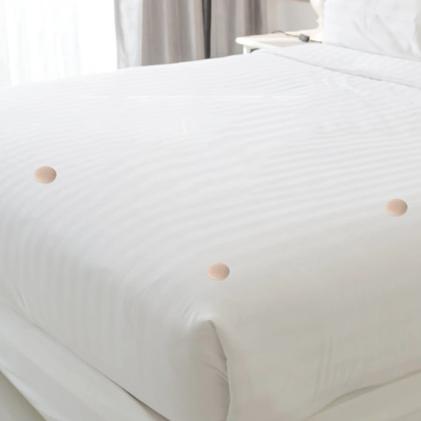 

50Pcs Fabric Covered Bedskirt Pins Stainless Steel Spiral Twist Pins Upholstery Fasteners Sofa Slipcovers Cushion Dust Ruffle