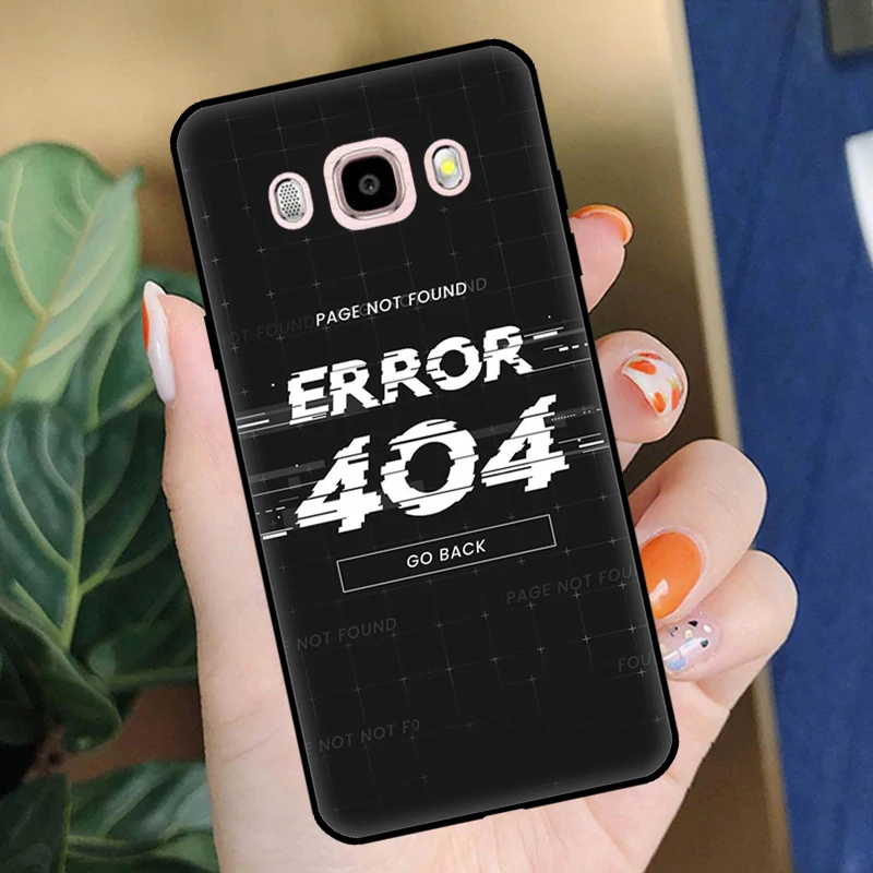 Error 404 not found For Samsung Galaxy A6 A8 J4 J6 Plus A7 A9 J8 2018 J1 J3 J5 J7 A3 A5 2016 2017 Phone Case