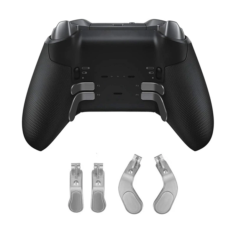 Metal Electroplating Paddles 4 In 1 Wireless Controller Paddle Kit For  One Elite Series 1/2 Controller