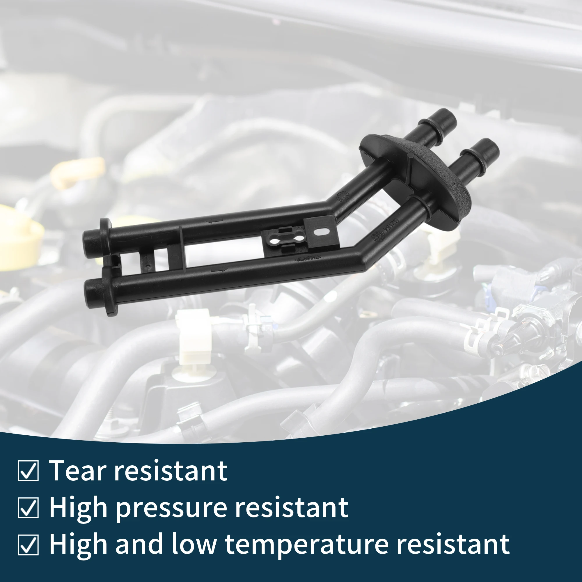 Manguera de radiador Motoforti para Peugeot 307 2000-2009 No.6448N9 Tubo de refrigerante de plástico