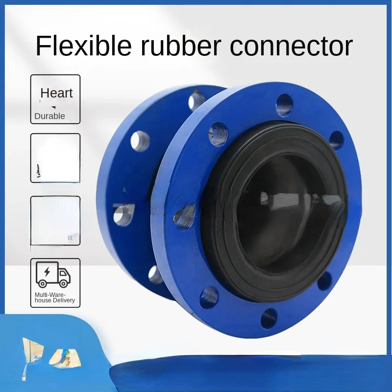 

Japanese standard rubber soft joint JIS10K rubber expansion joint can flex flexible shock absorber throat