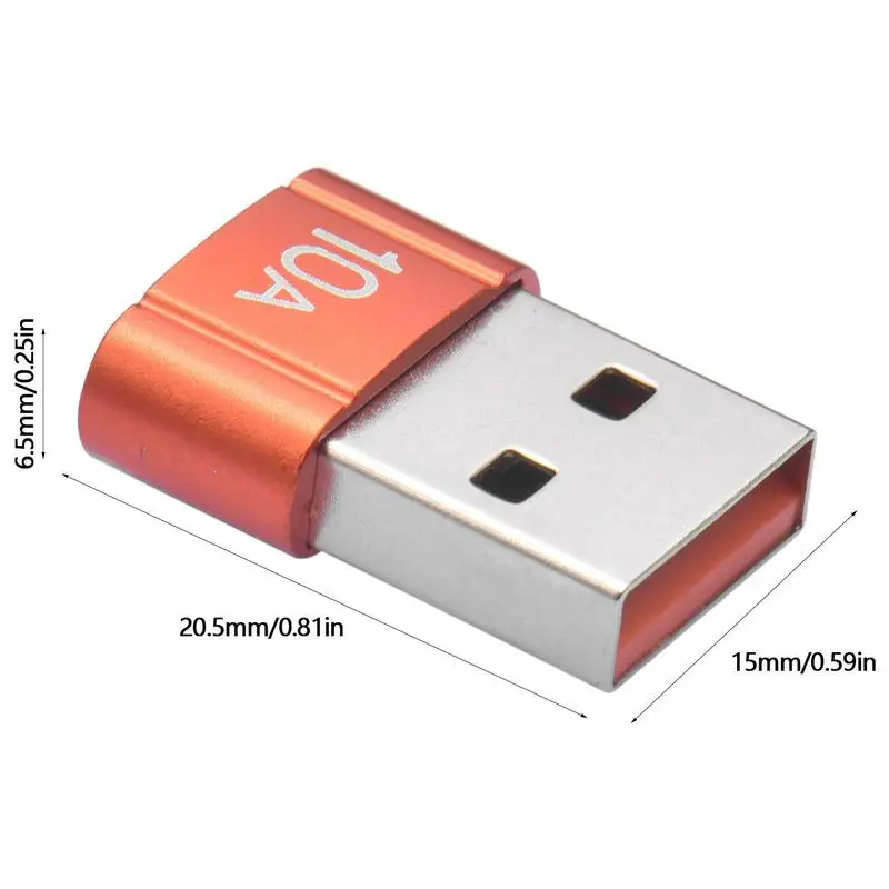 Para USB Adaptador USB 3.0 GEN Macho Para Tipo-C Adaptador Fêmea Para Carga Tipo-C Fêmea Para USB-A Male AConverter