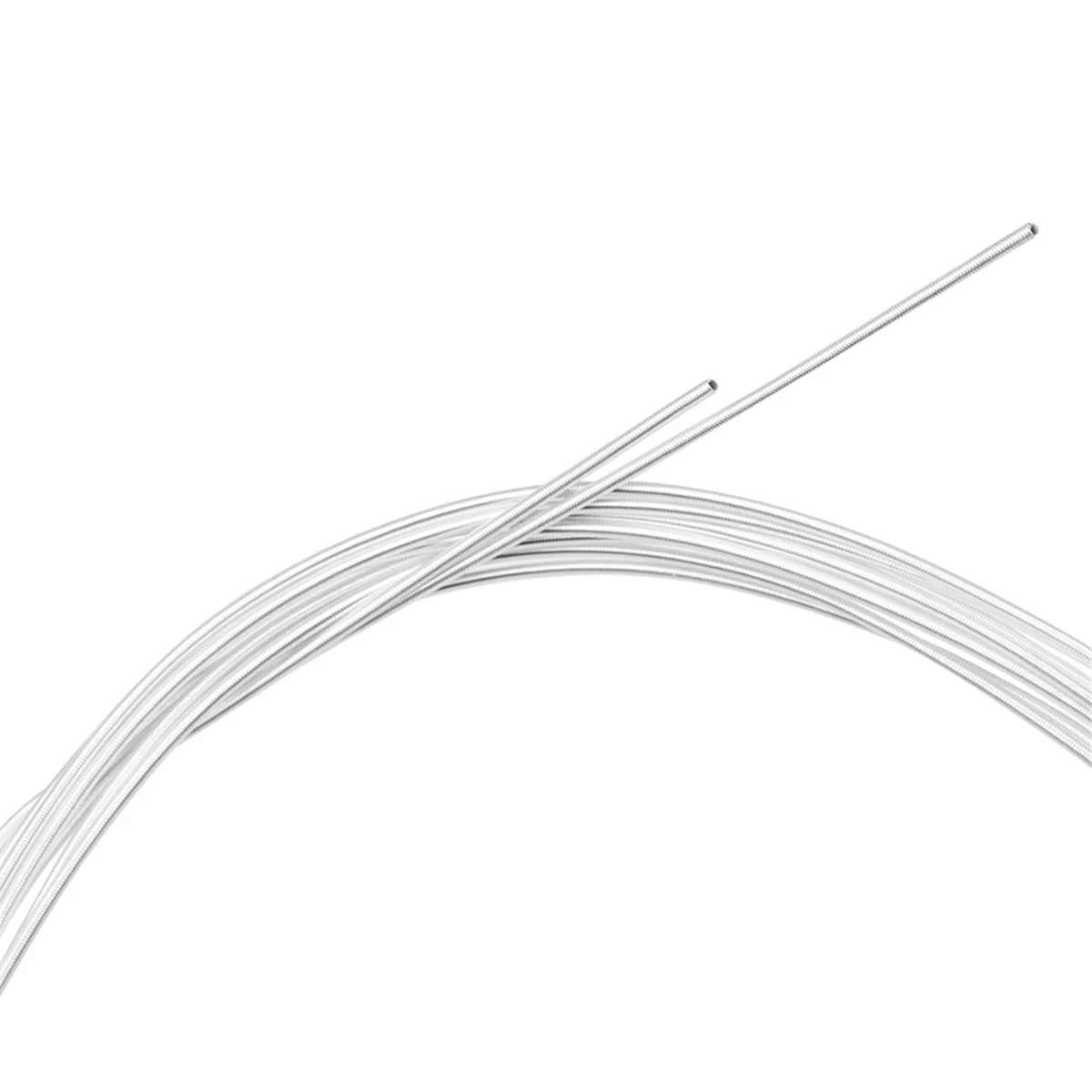 A14M Shuffle Strings Set 12-String Silver Plated Nylon Rustproof Beginner Practice Strings Instrument Accessories