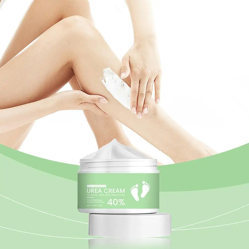 Crema nutritiva para codo y pies de urea, cuidado hidratante profundo, eliminador de la piel del talón, nueva crema para la grietas muertas, crema para la piel reparadora M9I4 2024