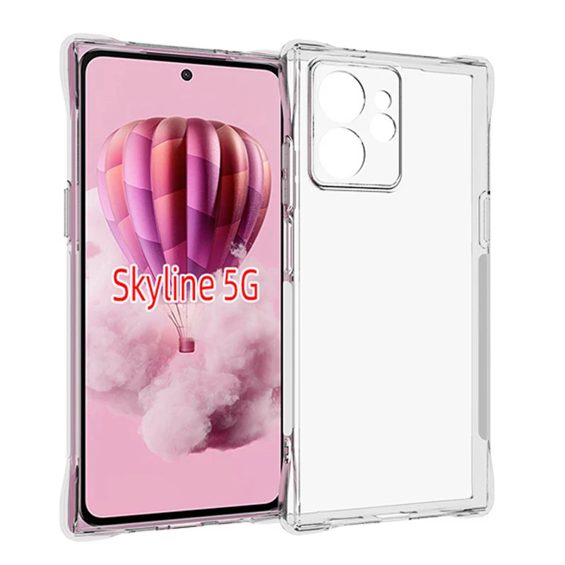 Air Cushion Shockproof Case for HMD Skyline 5G TA-1600 Clear Airbag Silicone TPU Back Cover Soft Case for HMD Skyline 5G TA-1600