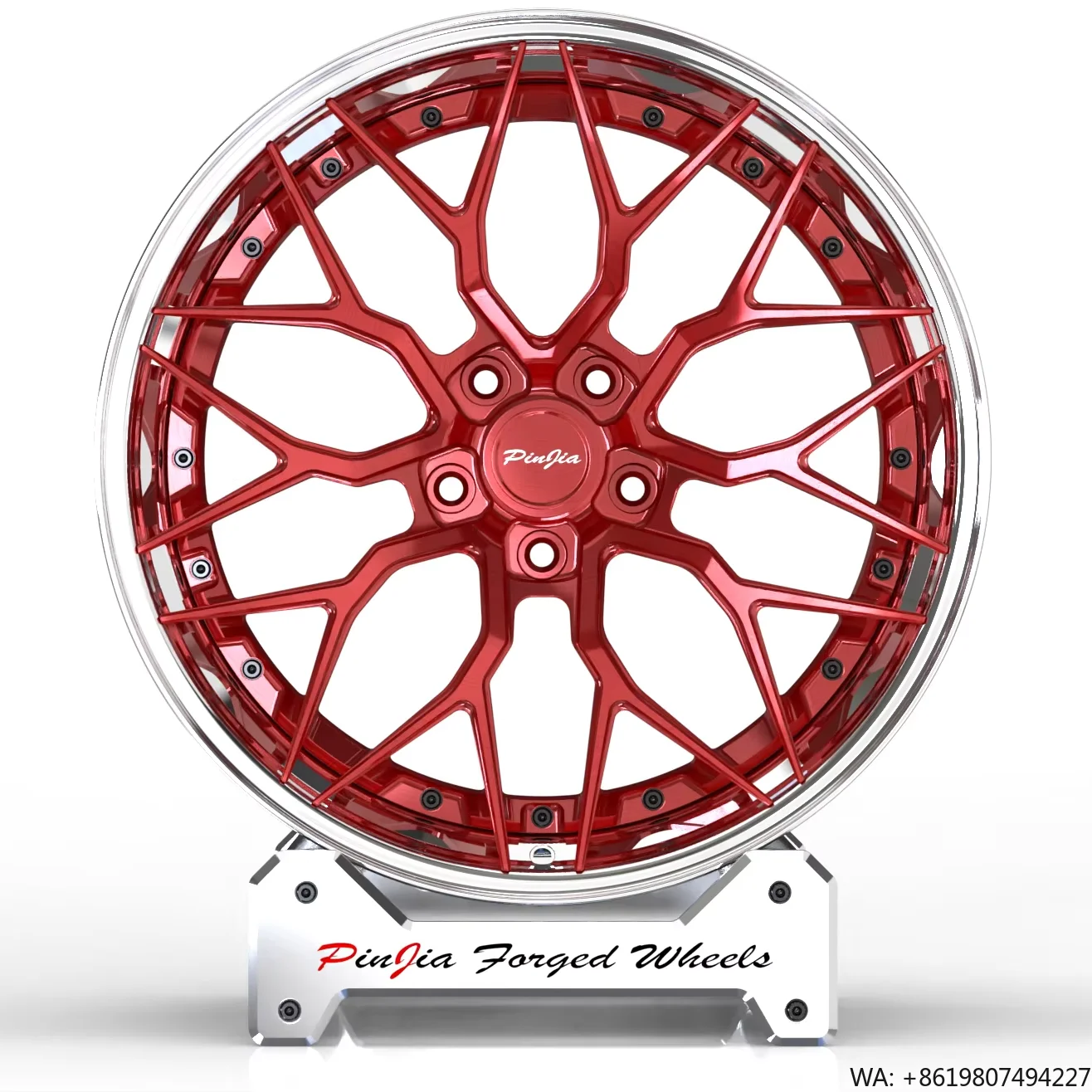 

Deep Concave 19 20 21 22 Inch Custom Aluminium Alloy Forged Racing Wheels Chrome Black Spokes for