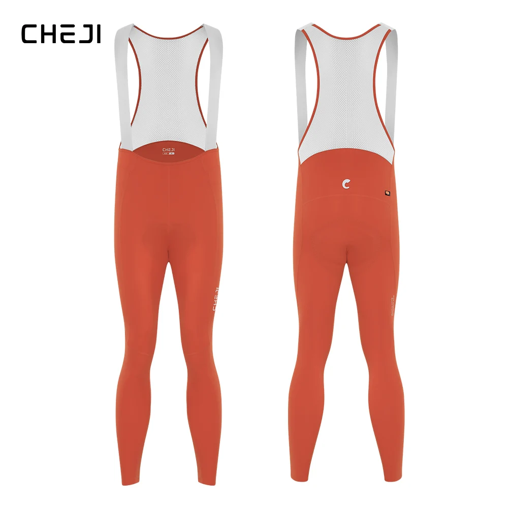 Cheji Cycling Lange Trägerhose, atmungsaktive Kompressions-Trägerhose für Herren – Detail 21