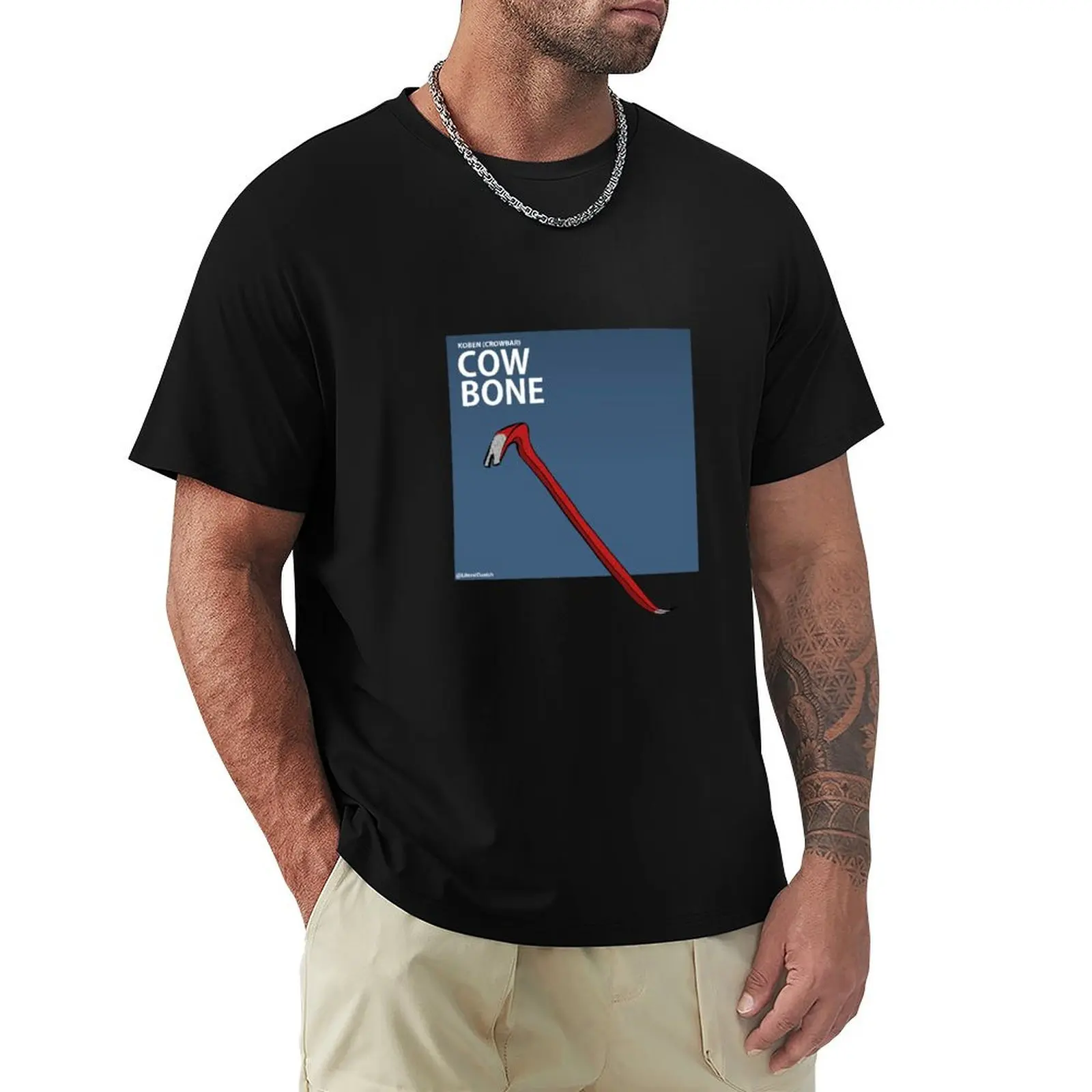 Literal Danish Cow Bone. The Danish name for Crowbars T-Shirt t shirts with prints T-Shirt