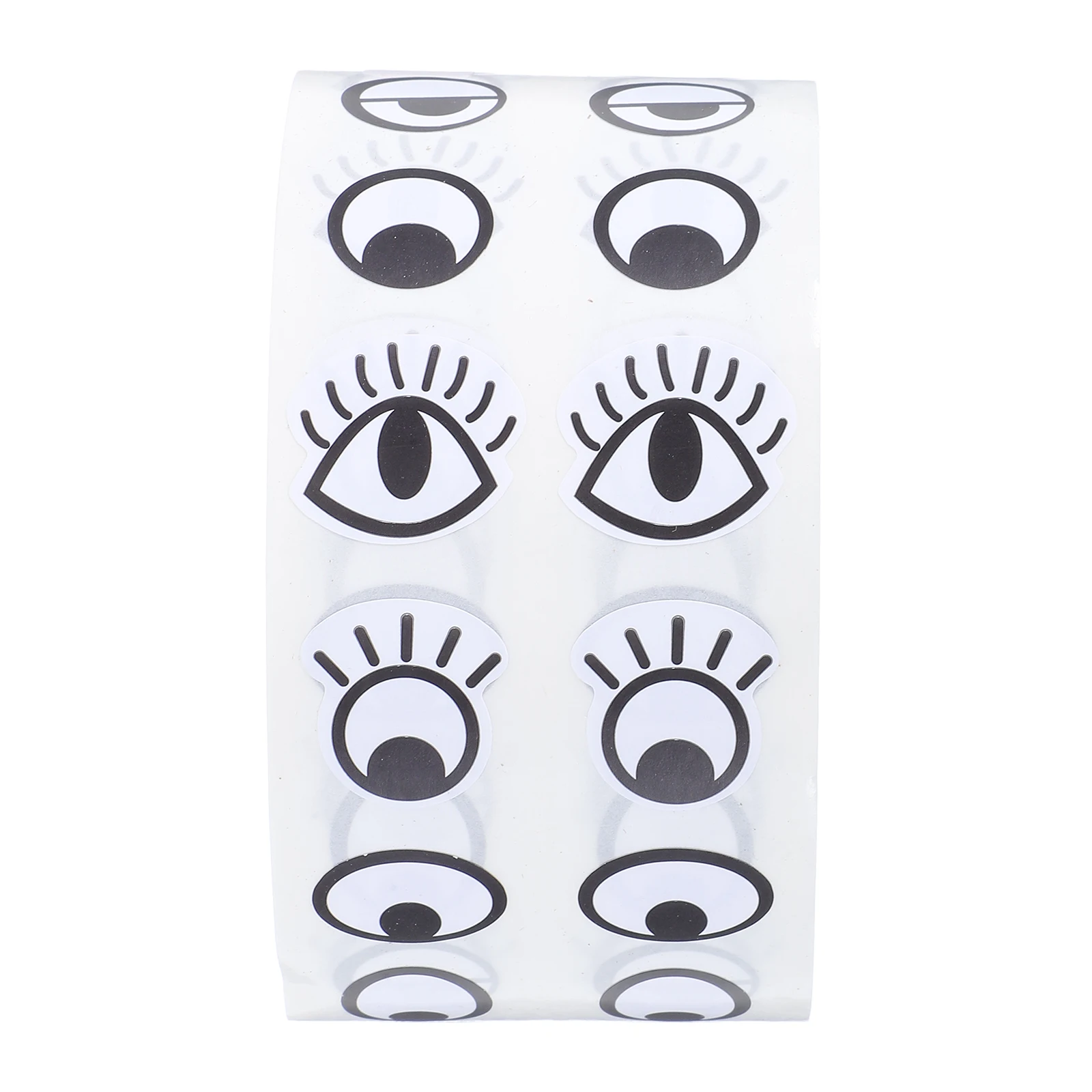 

1pcs 500 Pairs Cartoon Eyes Self-Adhesive Googly Eye Black Stickers For Kids Crafts Diy Decoration Scrapbooking Sticky Eyeballs