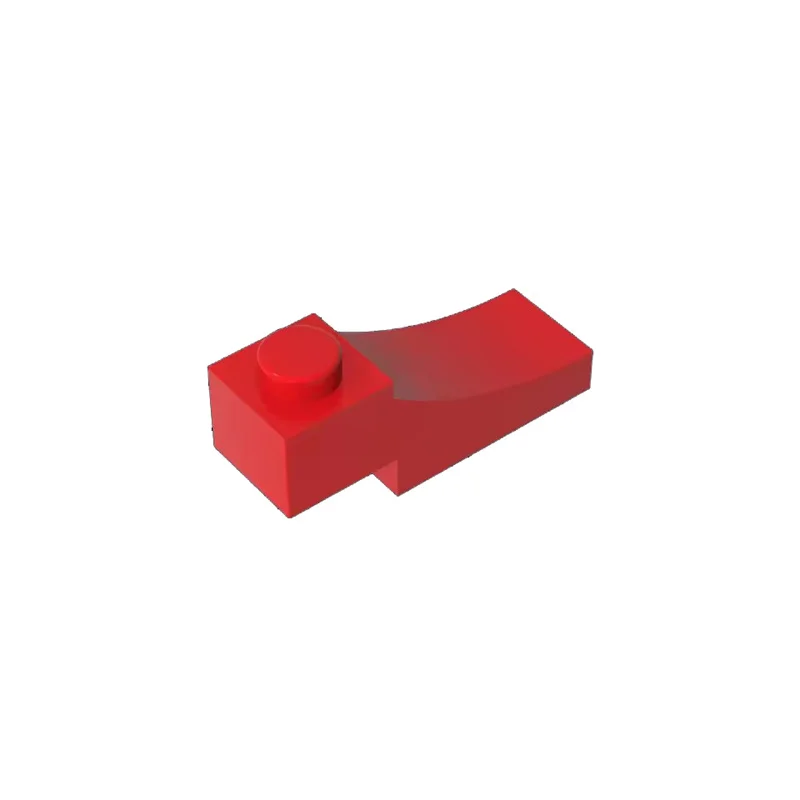 50 Stück Puzzle-Teile 70681 Bogen 1x3 Umgekehrte Bausteine Set Verbinder Schrägstein Lernspielzeug Geschenke – Detail 5
