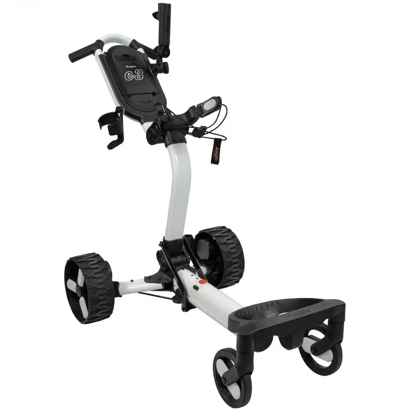 

Factory Hot Selling Factory Direct Smart Follow-me Electric Golf Push Cart Lightweight 4-wheel Foldle Golf Push Trolley With Umb