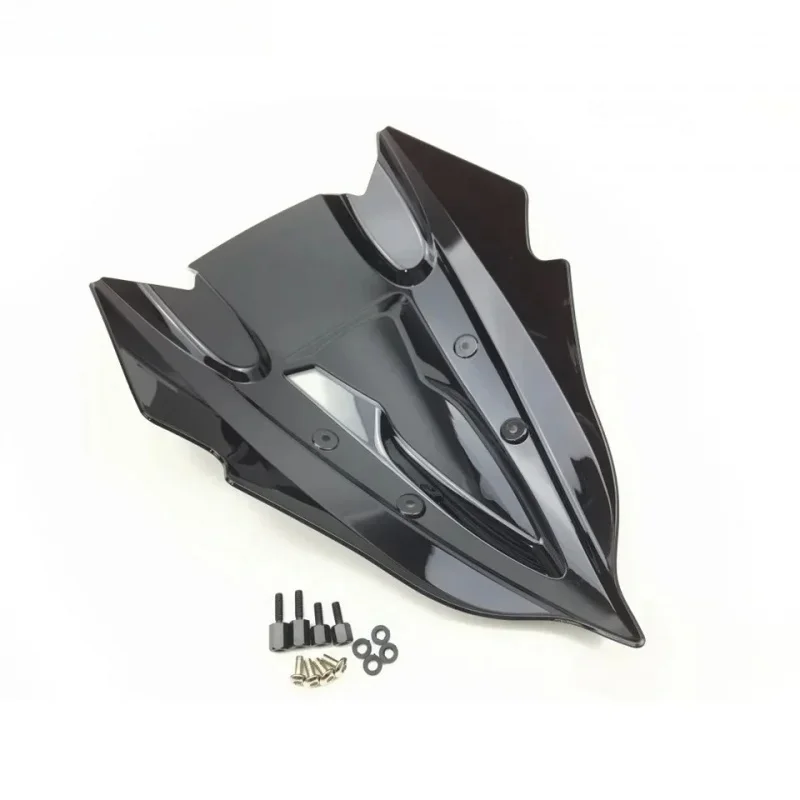 

Suitable for Kawasaki motorcycle dual bubble windshield z250 Z300 2013 2014 2015 2016 2017 2018 2019 motorcycle Air guide plate