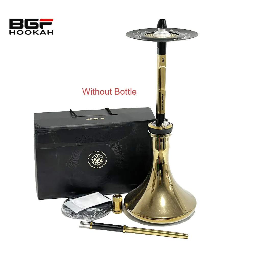 High Quality Alpha ORO Prime Hookah Set Shisha Narguile Chicha Cachimbas Smoking Accessories Luxury Shisha Without Bottle