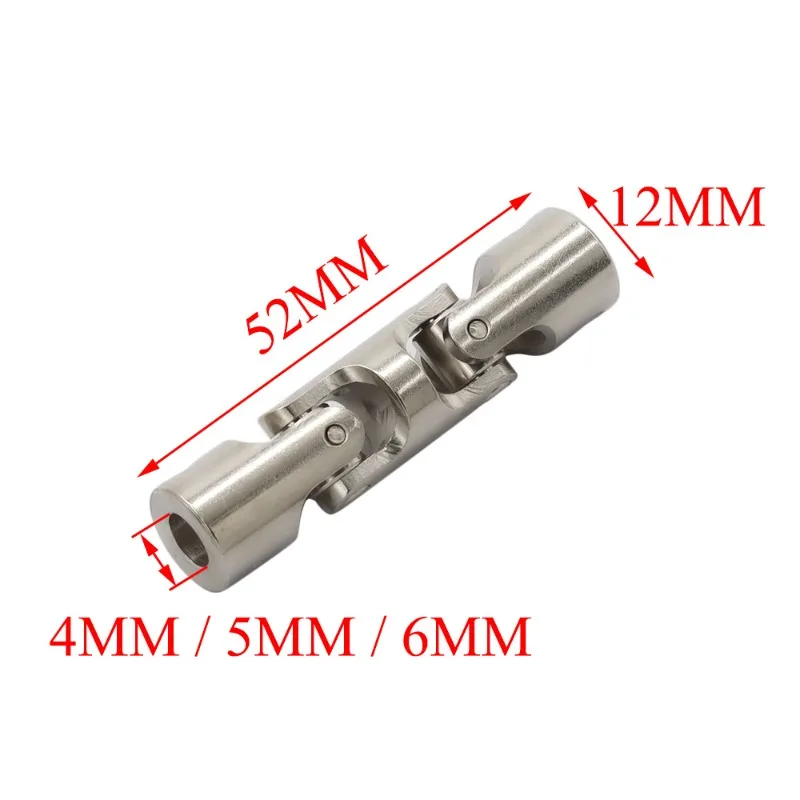 Triple Joint Miniature Coupling Compact Universal Joint Flexible Connector for Precision Machinery