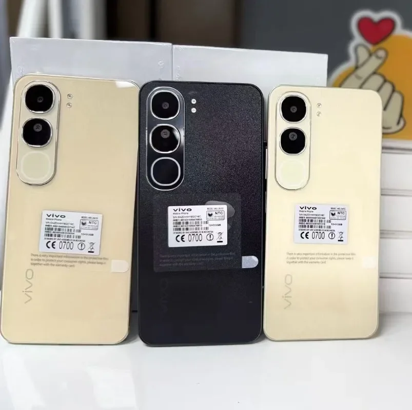 Смартфон VIVO V40 Lite, 6,78 дюйма, HD + дисплей, двойная камера 50 МП, 5000 мАч, большой аккумулятор, 44 Вт, быстрая зарядка мобильного телефона Android 14