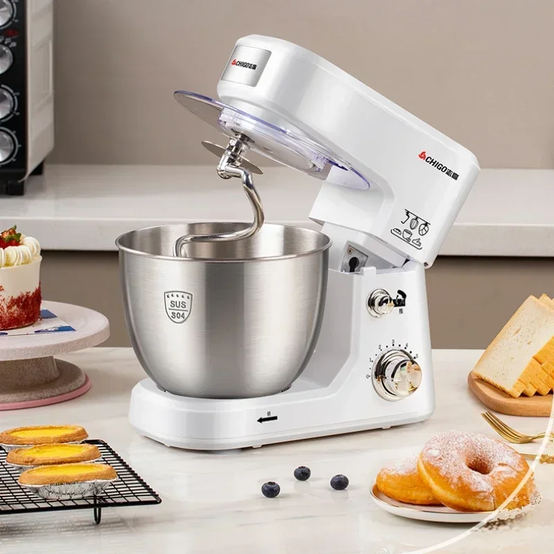 

Desktop egg beater electric household chef machine dough machine cream machine whipping milk cap stirring commercial