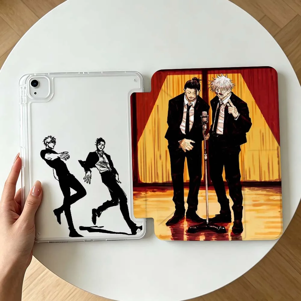

Cute Gojo Geto For Apple iPad Air A16 4 5 11th 10th 7th 11 12.9 13 10.5 inch Gen 3Y Tablet Case Soft