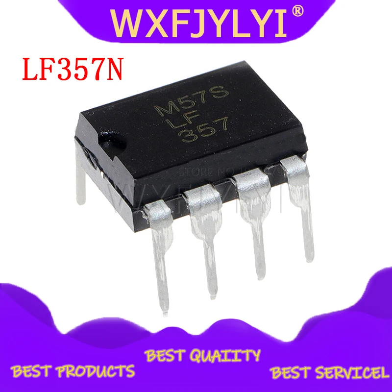 5pcs/lot LF357N LF357 DIP DIP-8 op-amp original authentic