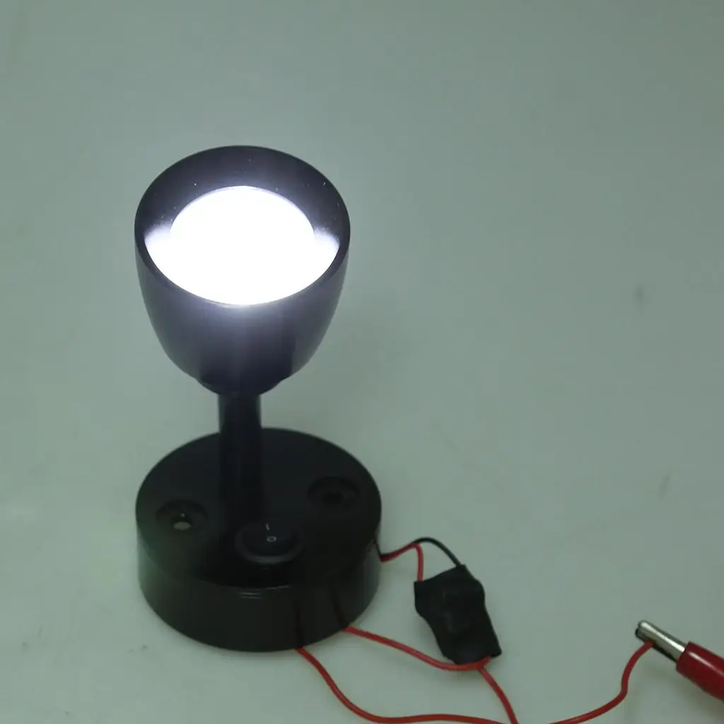 Lámpara de lectura de 12V/24V, luz de lectura para libros, lámpara de escritorio LED para oficina, 1 unidad