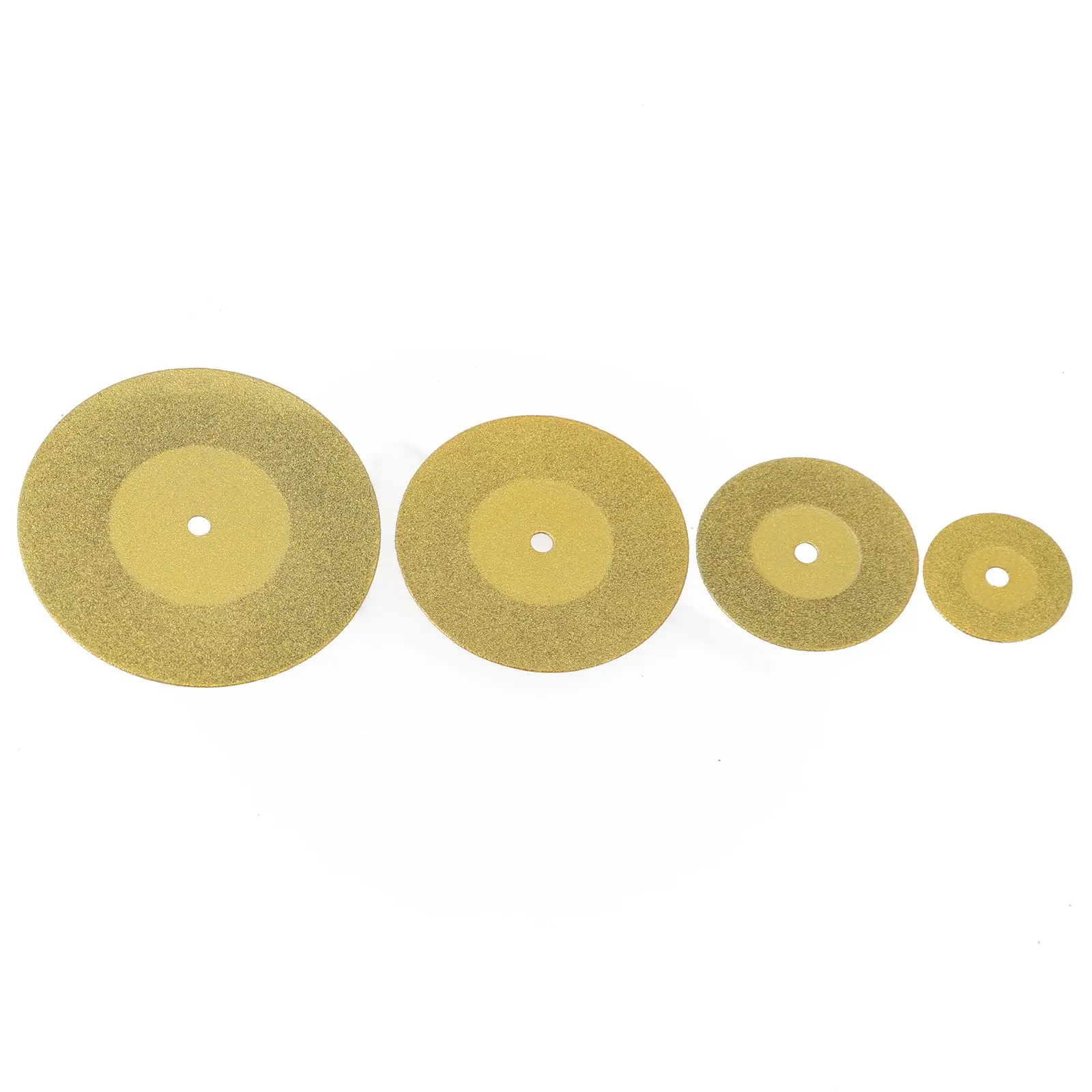 5pcs Diamond Cutting Disc For Rotary Tools TiN Coated Circular 20/30/40/50mm Saw Blade For Plastic Metal Marble Masonry Stone