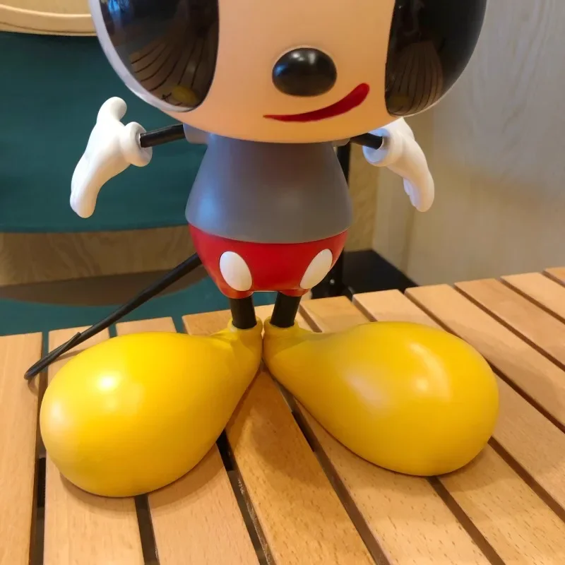 Disney Mickey Mouse Big-eyed Ornaments Figure Sculpture Toy Doll Model Collection Home Decoration Kids Brithday Christmas Gifts