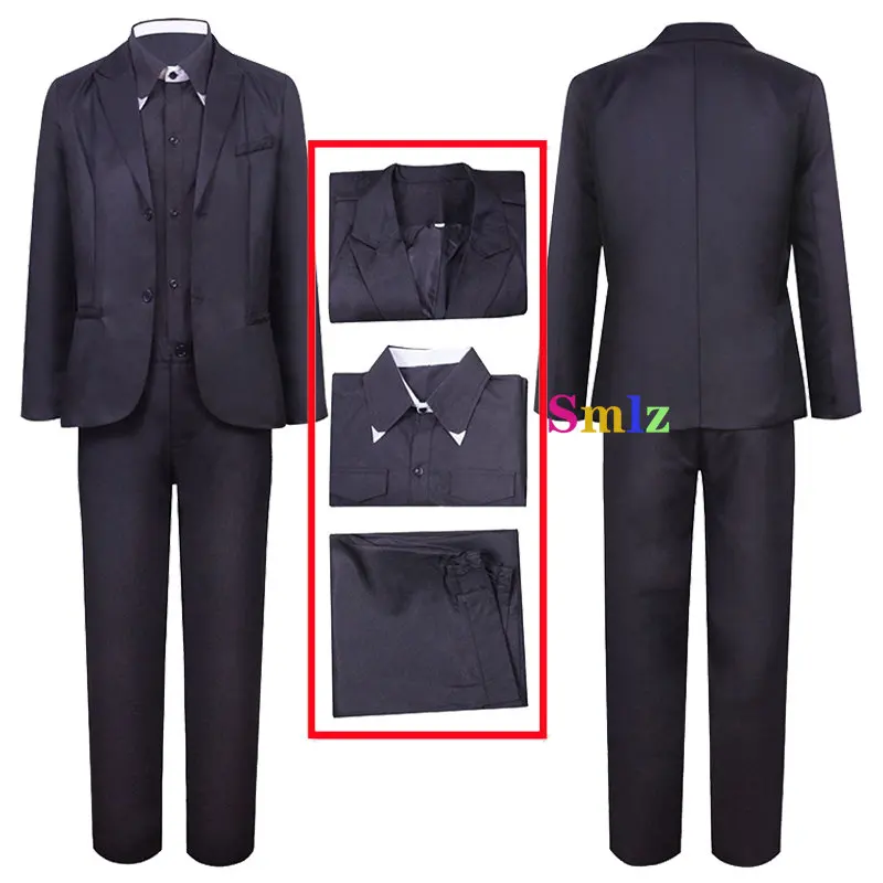 

Missionary Cosplay Anime Costumes Man Halloween Carnival Priest Uniform Preacher Black Suit Pants Set