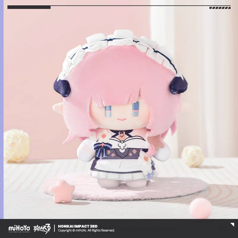 Pre Sale miHoYo Official Honkai Impact 3 Sincerely Fuzzy Series Plush Doll Elysia Kiana Vita Cosplay Gifts Anime Fashion