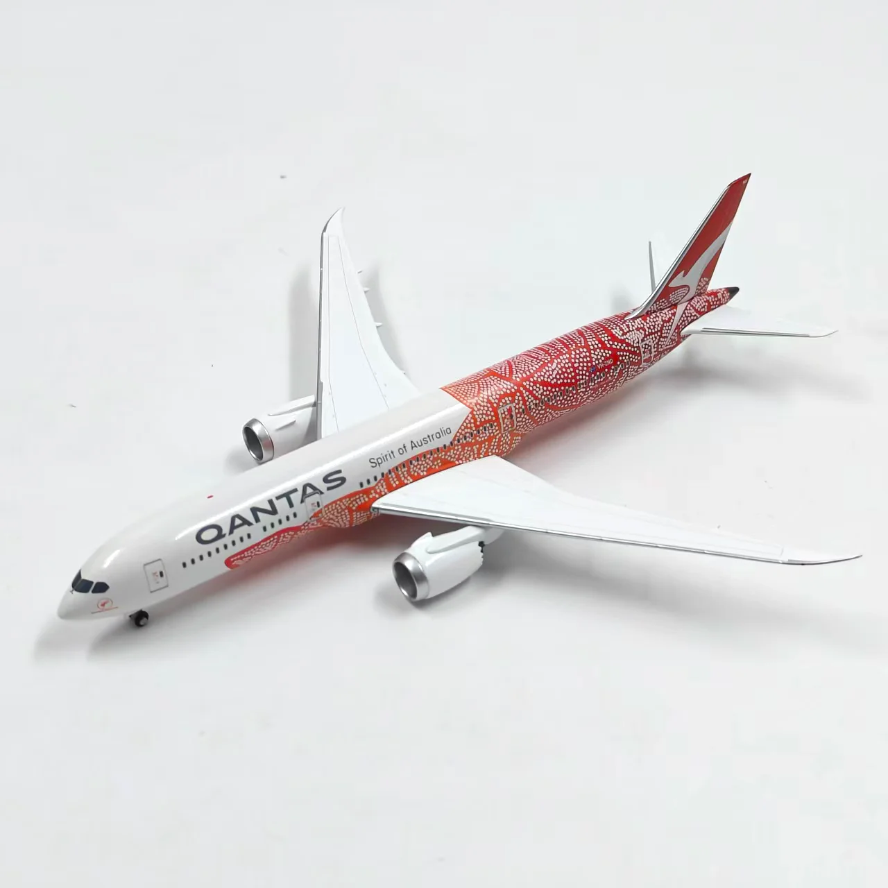 دييكاست NG لايت 1/400 مقياس Qantas 787-9 سبيكة نموذج طائرة تحصيل لعبة هدية تذكارية عرض حلية #3