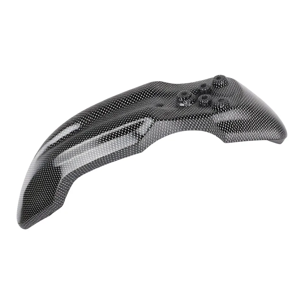 /Front /Mudguard /Carbon Fiber Pattern For Tuttio For Soleil 01 Bike Fender PP Material Debris Protection Fork Guard Accessories