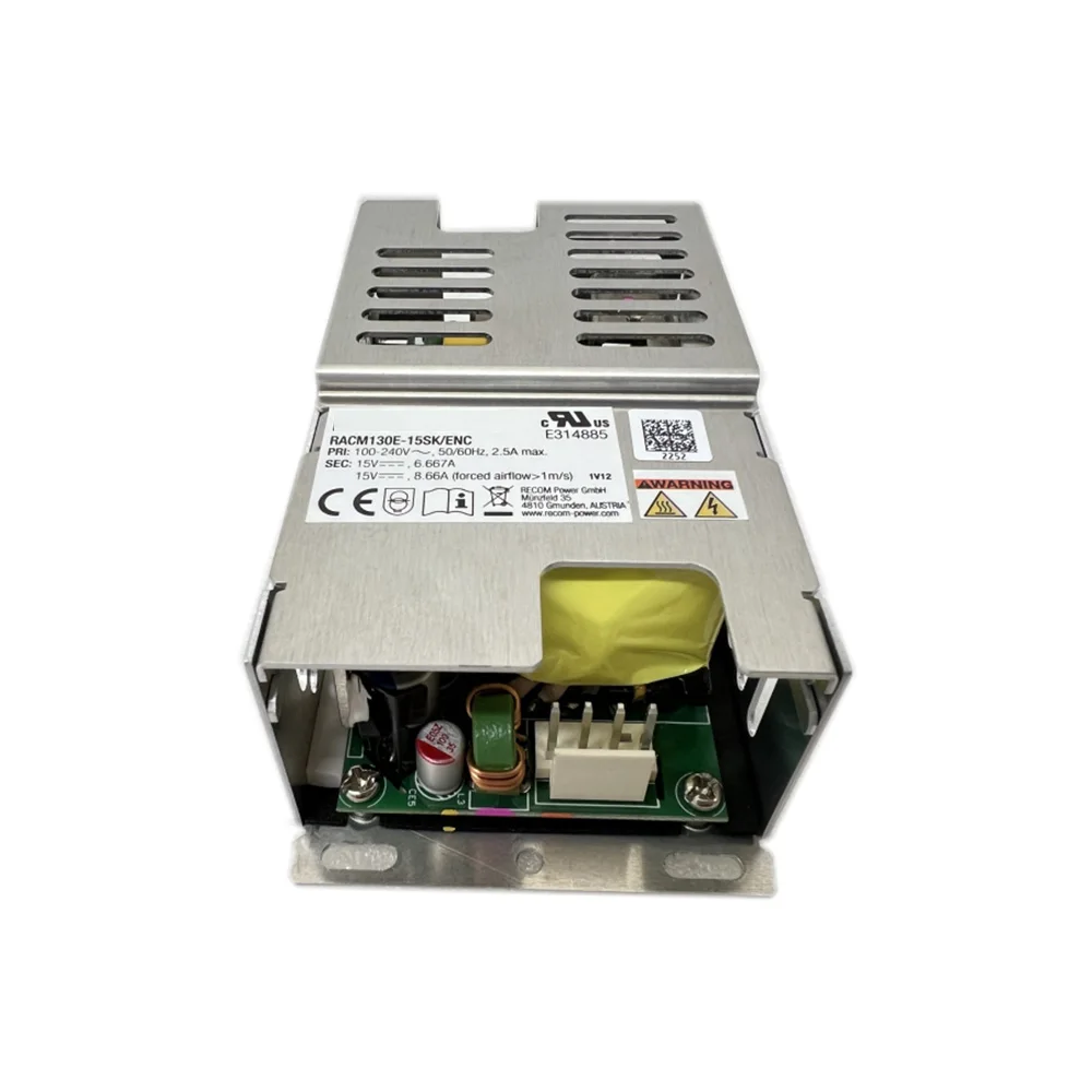 

Промышленный медицинский блок питания RACM130E-15SK/ENC, 15В 6.667А, 15В 8.66А