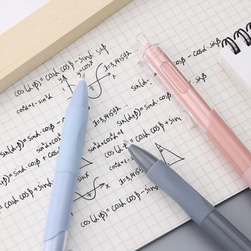 5 個ゲルペンインスムーズプレス速乾性 0.5 ミリメートル黒ペンボールペン学用品文具