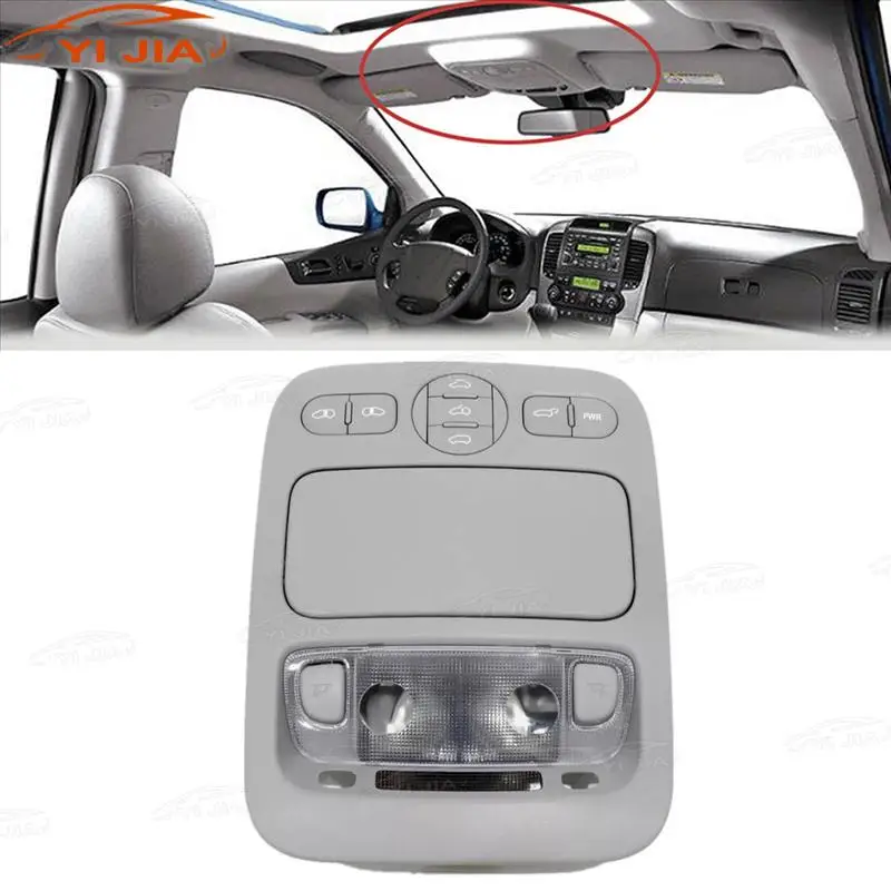 

Sunroof Switch Map Lamp Body Assembly for Kia Sedona 2006-2014 928214D100QW 92821-4D100QW