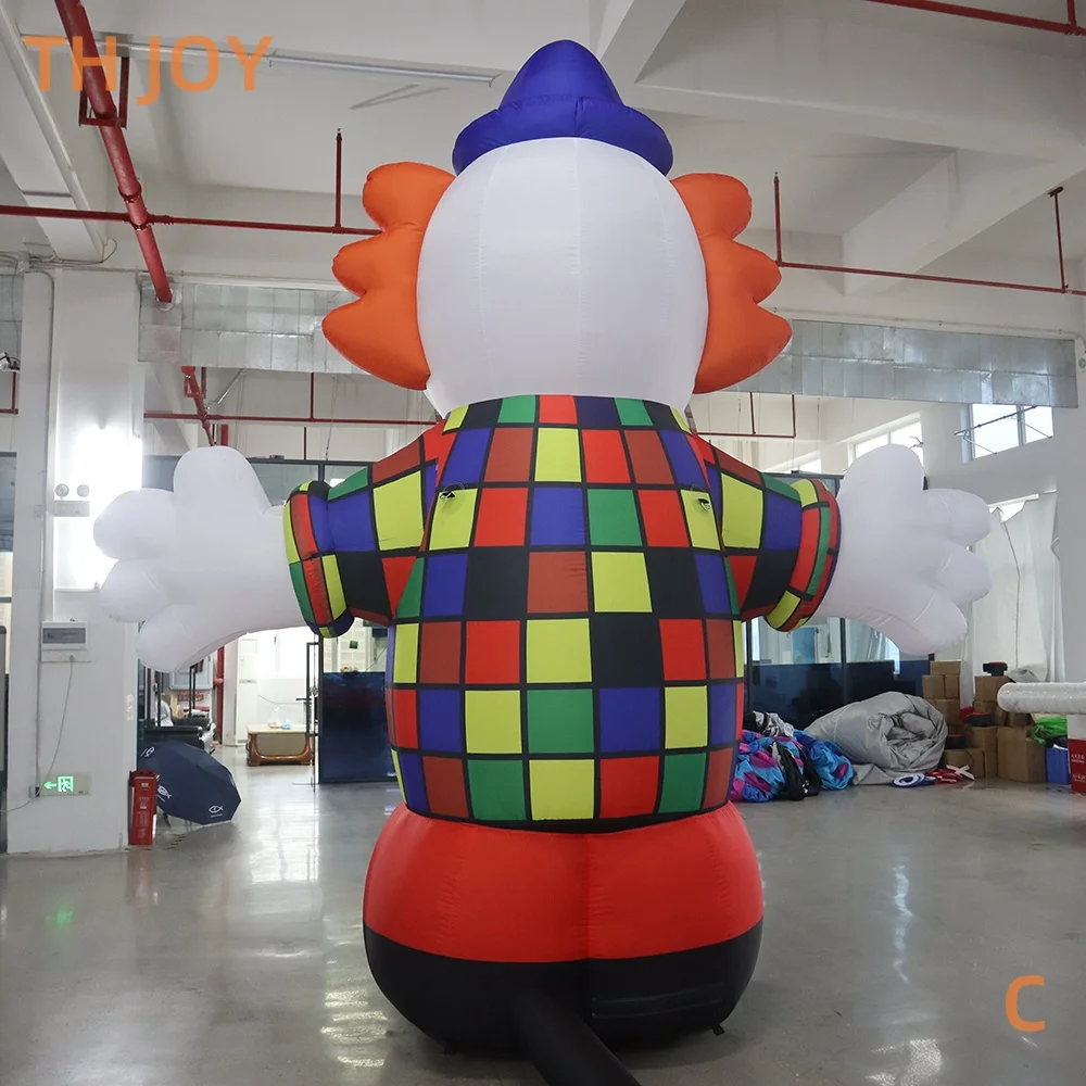 迅速な航空便配送 4m インフレータブルピエロ漫画 広告用 インフレータブルピエロマスコット イベント用