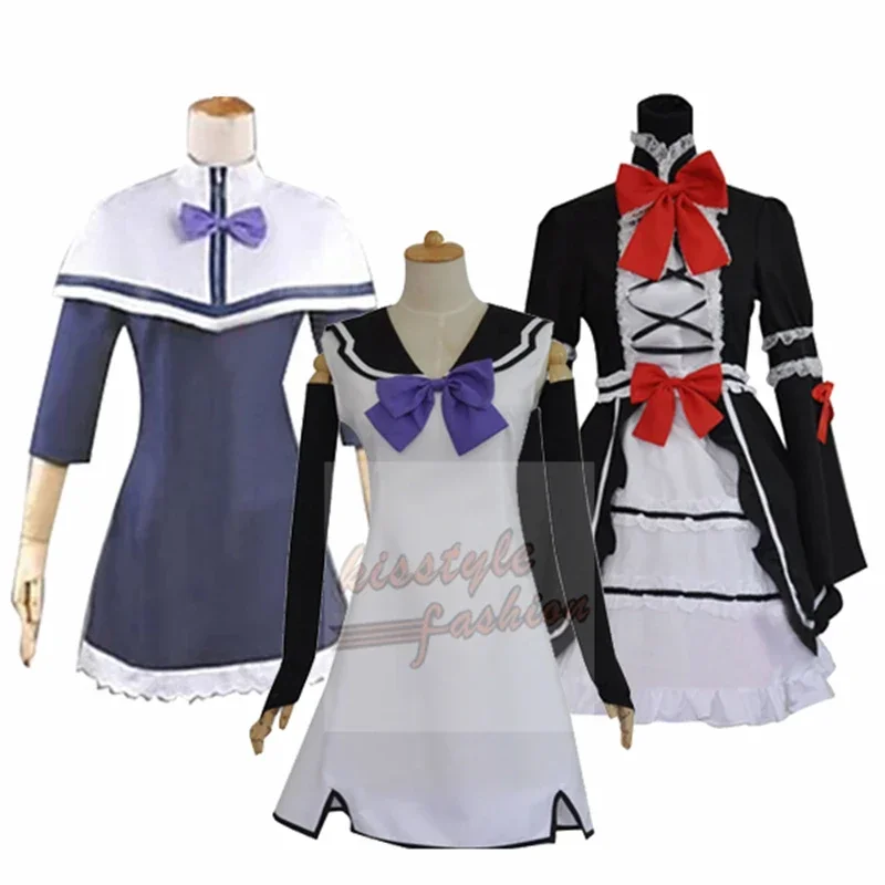 

Brynhildr in the Darkness Gokukoku no Brynhildr Kuroha Neko Group of Characters Anime Cosplay Costume,Customized Accepted