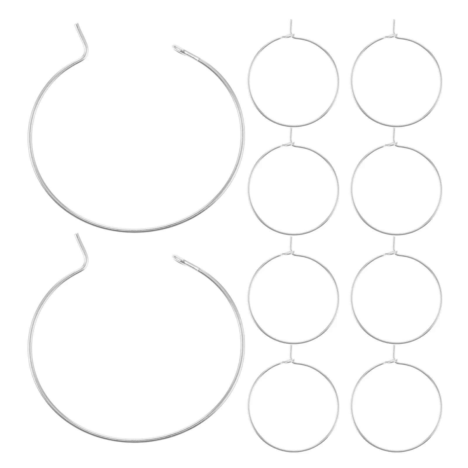 

150Pcs DIY Wine Glass Markers Brightly Colored Electricting Plate Drink Identifiers for Gatherings Events Reusable Party Cup