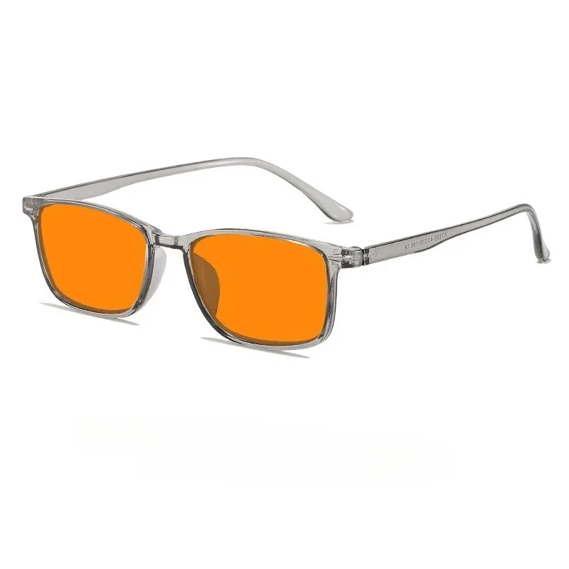 Gafas bloqueadoras de luz azul para ver teléfonos móviles, juegos de ordenador competitivos, gafas con lentes naranjas o rojas de estilo femenino