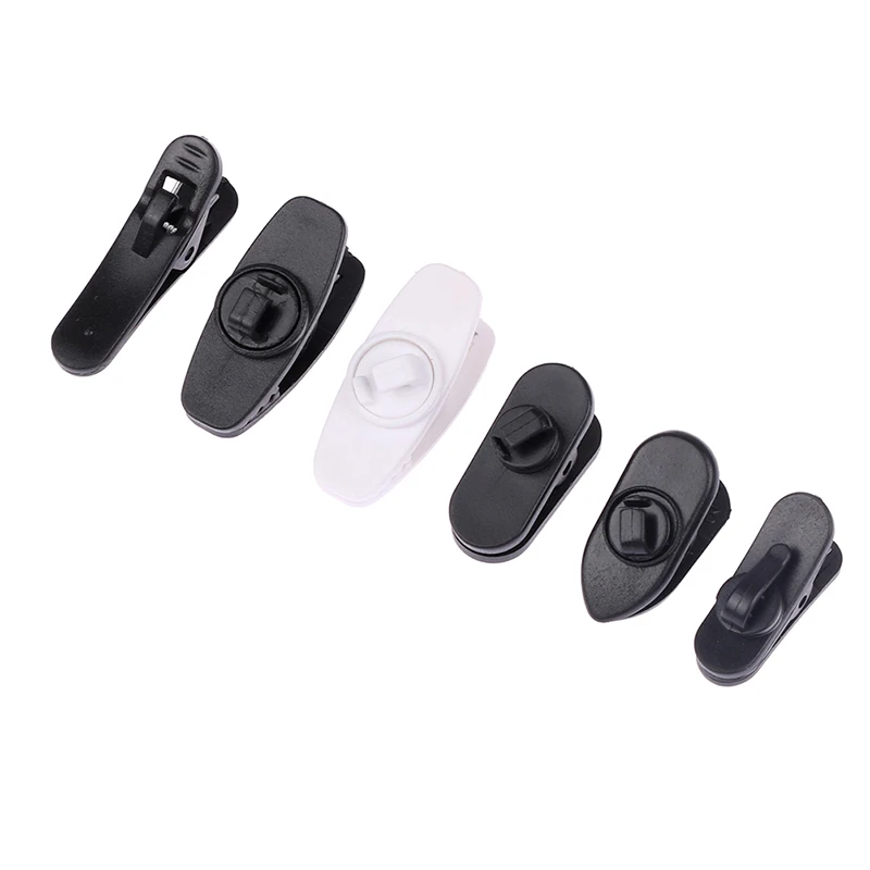 10 قطعة سماعة سلك كابل كليب الحبل طوق البلاستيك Nip المشبك منظمة حامل سماعة الصوت خط المحمولة للهاتف MP3