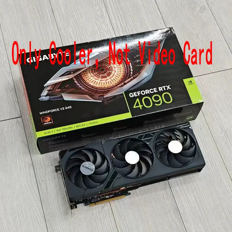 The Original Radiator Cooler for Gigabyte RTX4090 Video Card with Backplate