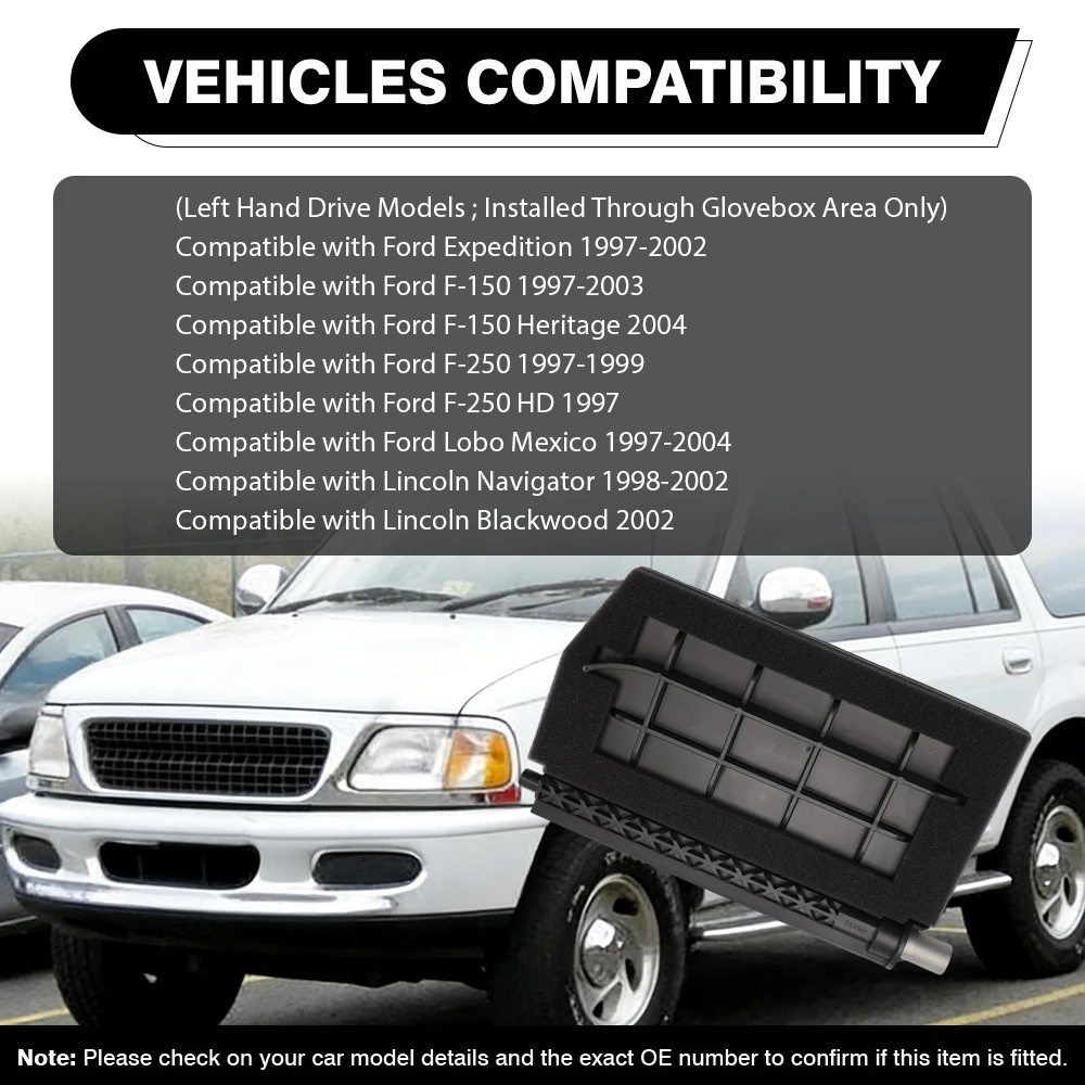 

HVAC Blend Door Repair Kit for Ford Expedition 1997-2002 902-220 1L7Z19B555-DA Left Hand Drive