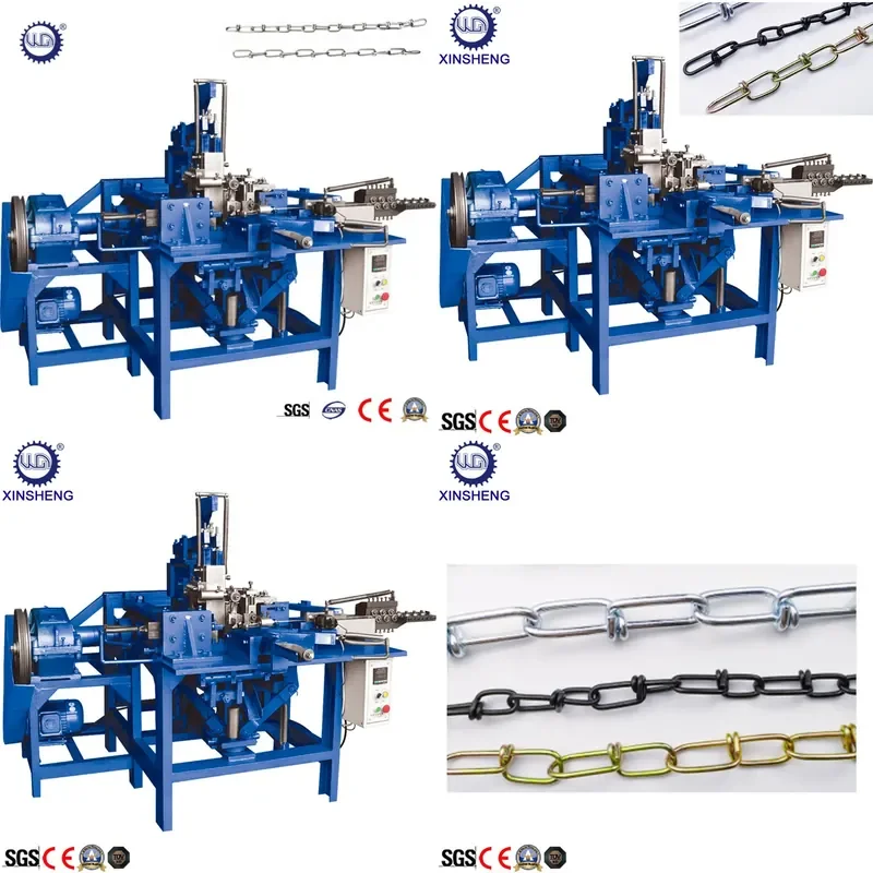 Deposit-Automatic chain welding production equipment, circular chain weaving machine, knotted chain forming machine