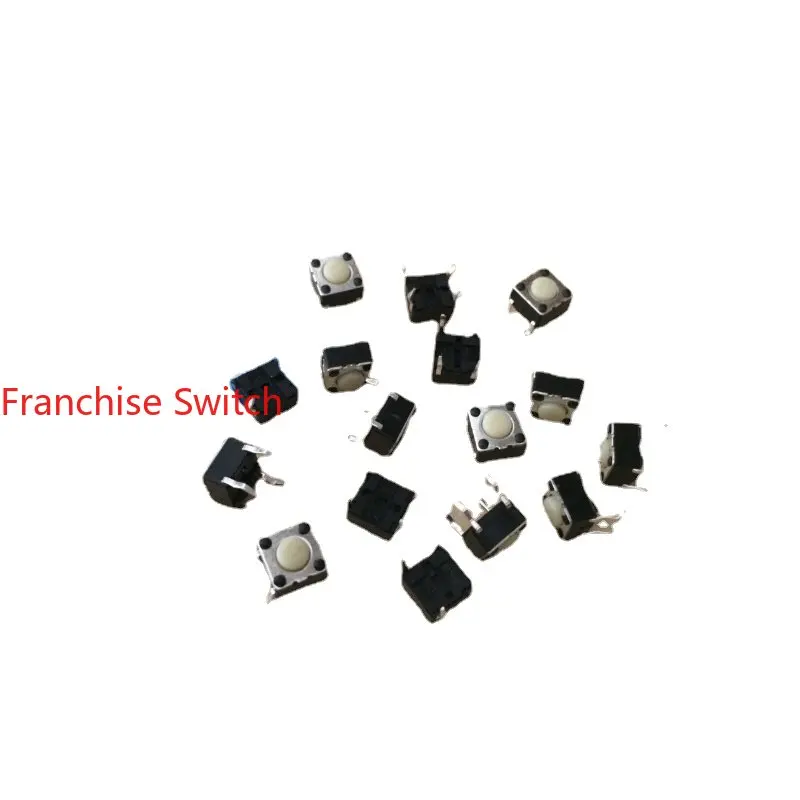 10PCS SDTJ-1232 Imported Touch Switch 6*6*4.3mm Induction Cooker Button Micro  Vertical 4-pin.