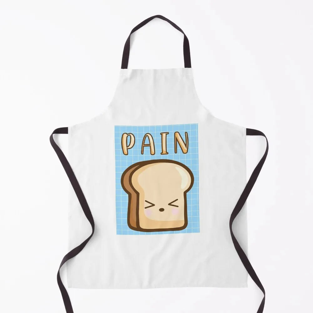 

Cute French Bread (Pain) Apron For Nail Stylist Chef Accessory Kitchen Accessories 2022 Apron