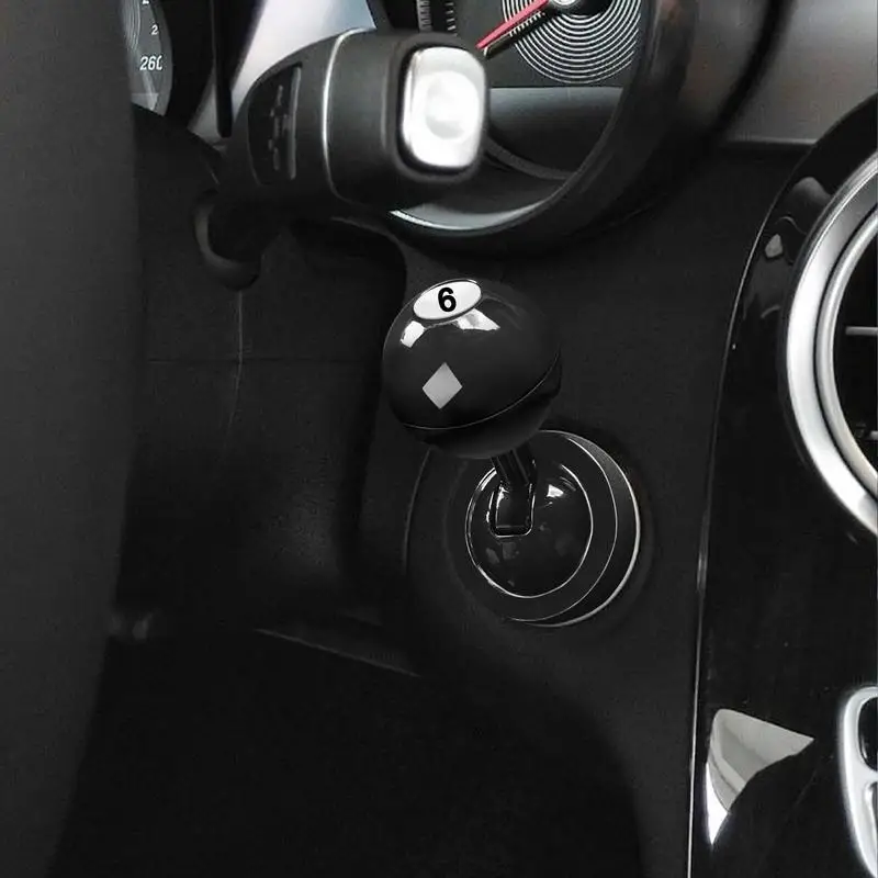 Car Button Start Lever Billiard Ball Rocker Modeling Engine Start Stop Button Convenient Efficient Car Start Lever For Car