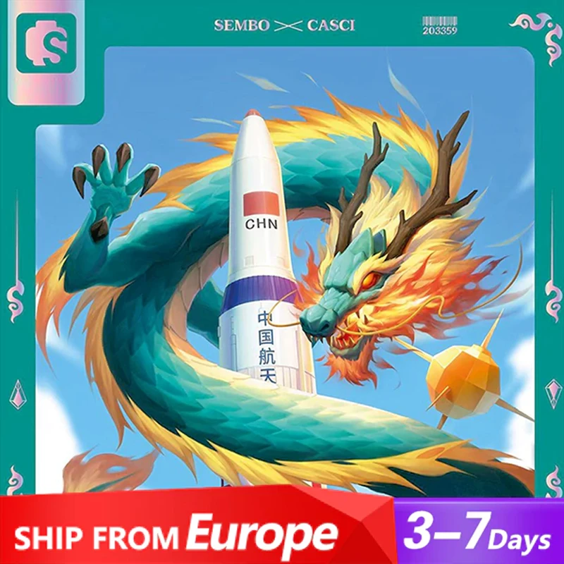 Modellino Spaziale Long March 1 Dragon 203359: Un’Avventura Creativa per Bambini e Appassionati di Astronomia