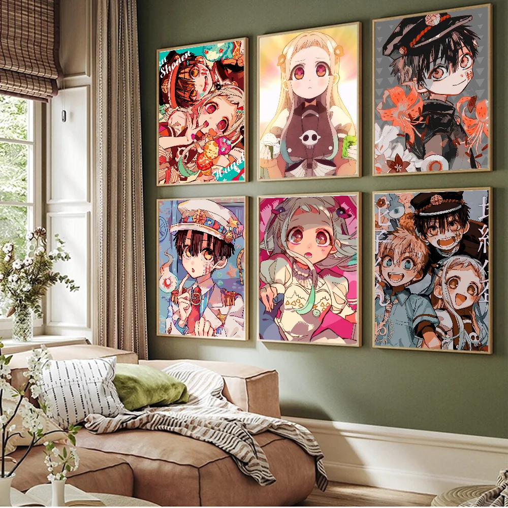 Jibaku Shounen Hanako-kun Anime Posters Sticky HD Quality Poster Wall Art Painting Study Wall Decor