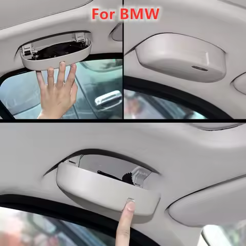 Car Glasses Sunglasses Holder Box for BMW F20 F21 F30 F31 F10 F11 F01 F02 X1 X3 X4 E84 F25 F26 G32 F55 E60 1 3 5 7 Series