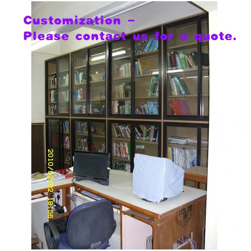 custom.Customizable Modern Design Library Furniture Solution Durable Materials Ample Storage of Books and Journals