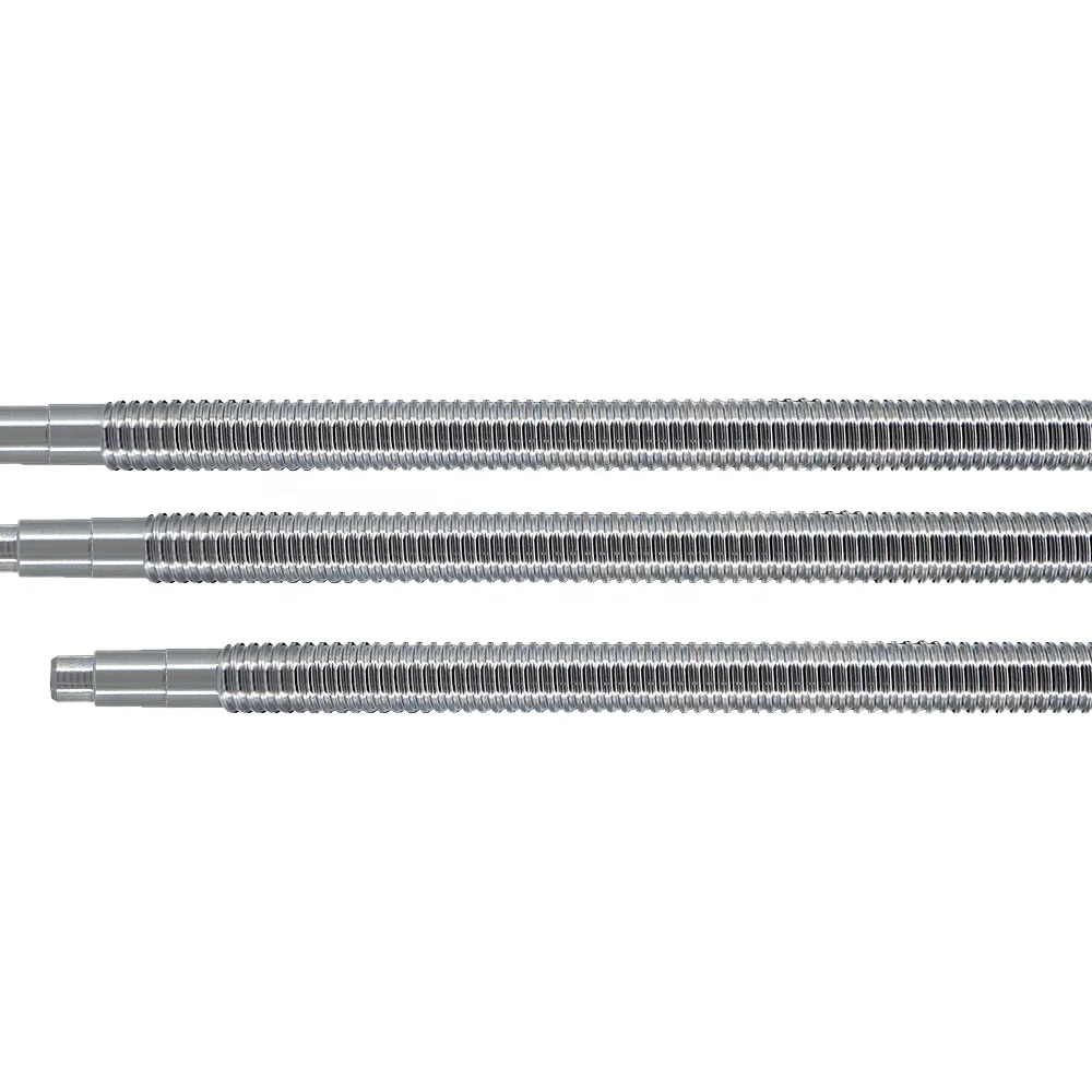 HLTNC High Quality C7 Ball Screw Doule Nut  1605 2005 2505 3205 3210 4005 4010 5010 6310 8010  Ball Screw for cnc